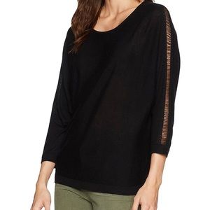 Splendid Crewneck Long Sleeve Pullover Sweater